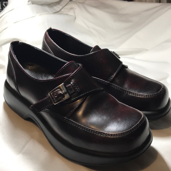 Dansko Dark Maroon leather loafer - Picture 4 of 6